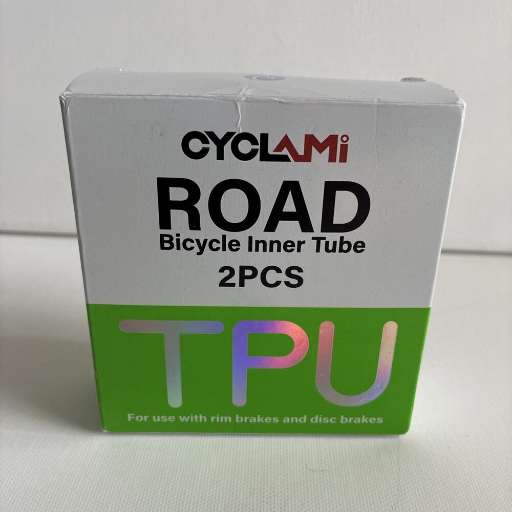 Super Light TPU Inner Tube Set - 2PCS for 700C Tires 28'' 38G New
